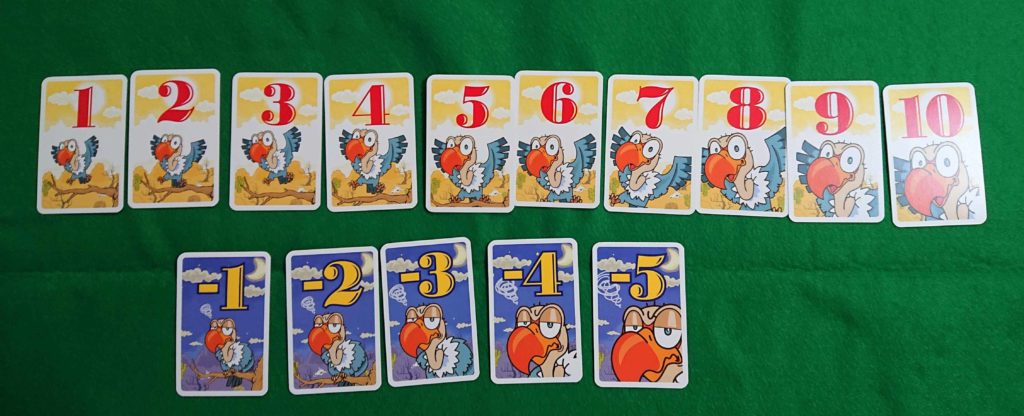 ボードゲームハゲタカのえじき　カード