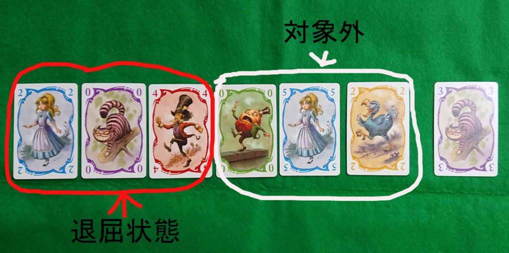 ボードゲーム　パレード　カードの写真