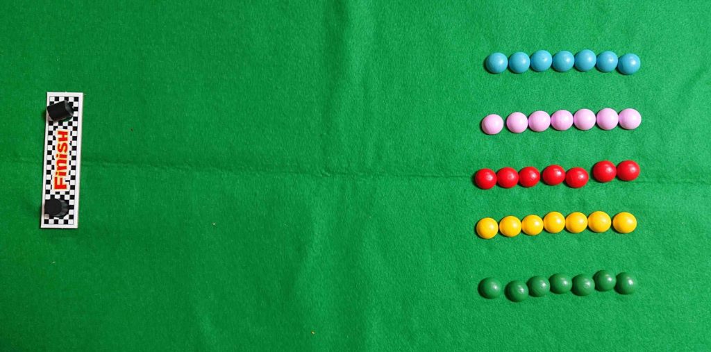 ボードゲーム　イモムシイモムシ　準備完了