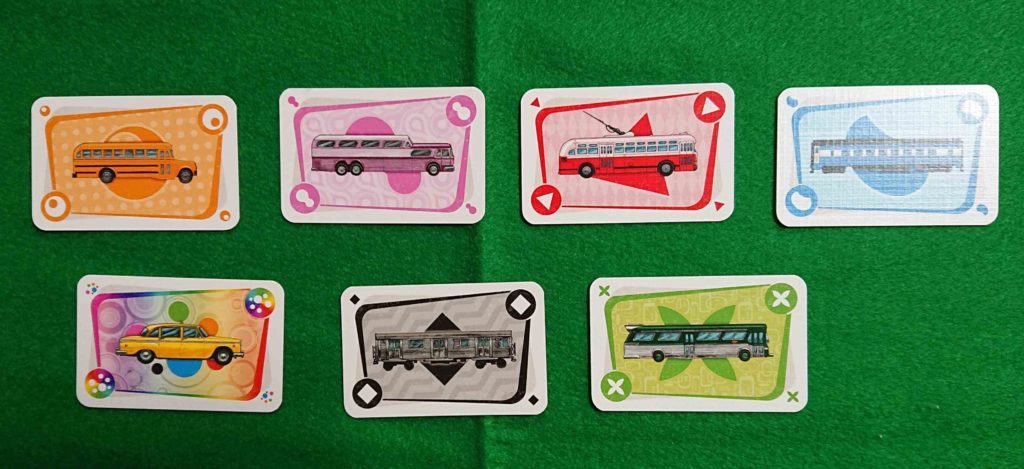 ボードゲーム　チケットトゥーライド　ニューヨーク　カード写真