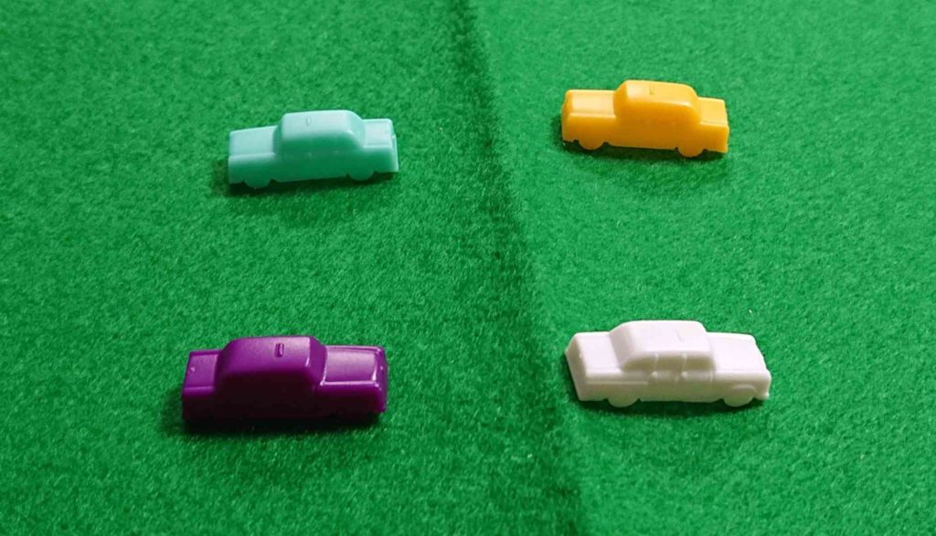 ボードゲーム　チケットトゥーライド　ニューヨーク　乗り物コマ