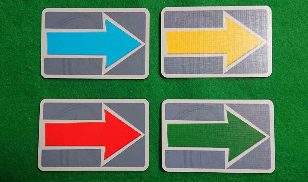 イリュージョン　矢印カードの写真