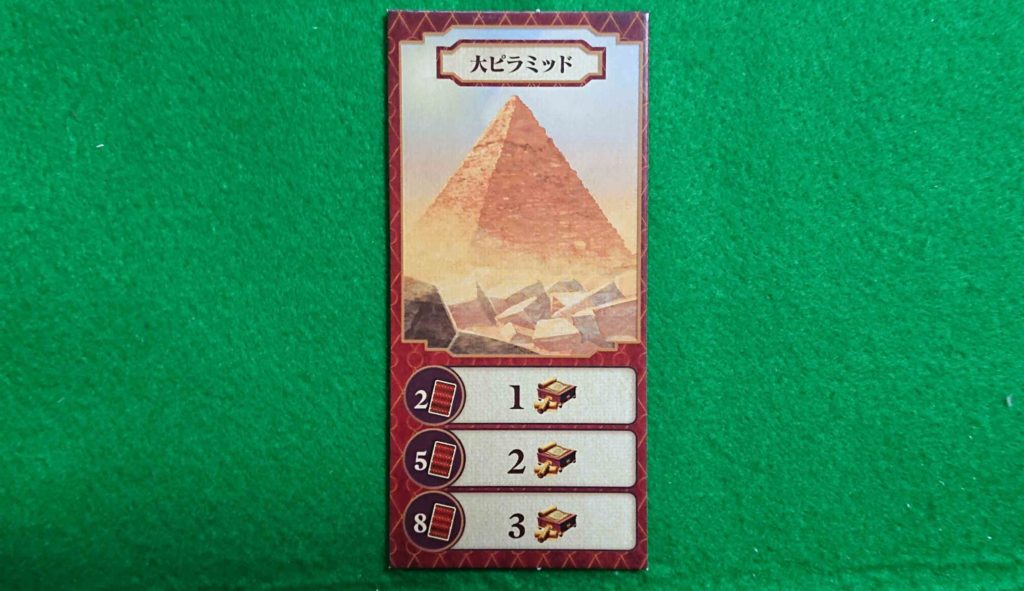考古学カードゲーム 遺跡カード