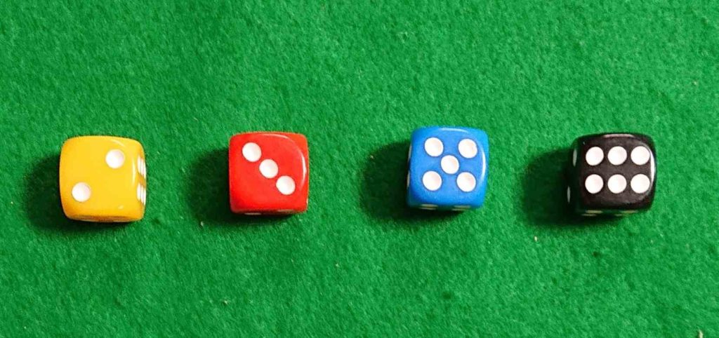 モンドリアンダイスゲーム