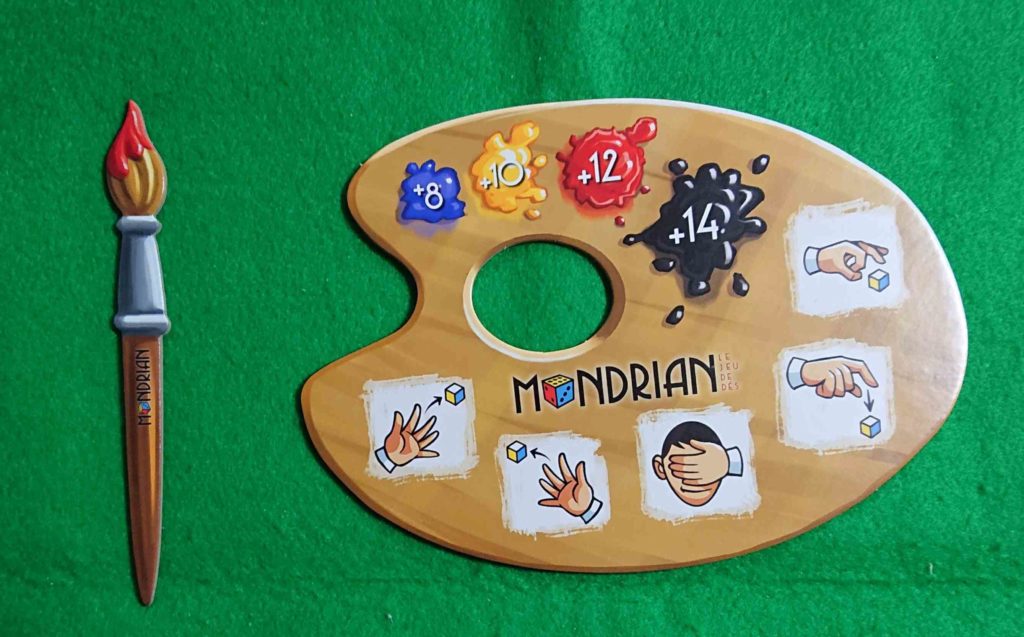 モンドリアンダイスゲーム