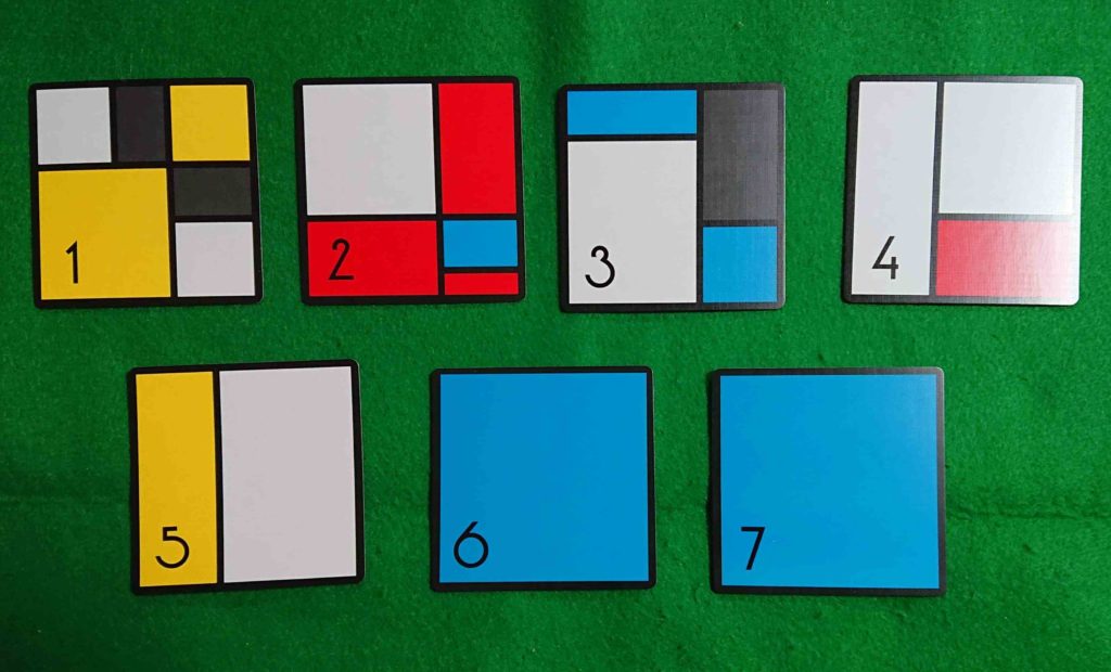 モンドリアンダイスゲーム