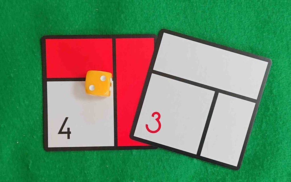 モンドリアンダイスゲーム