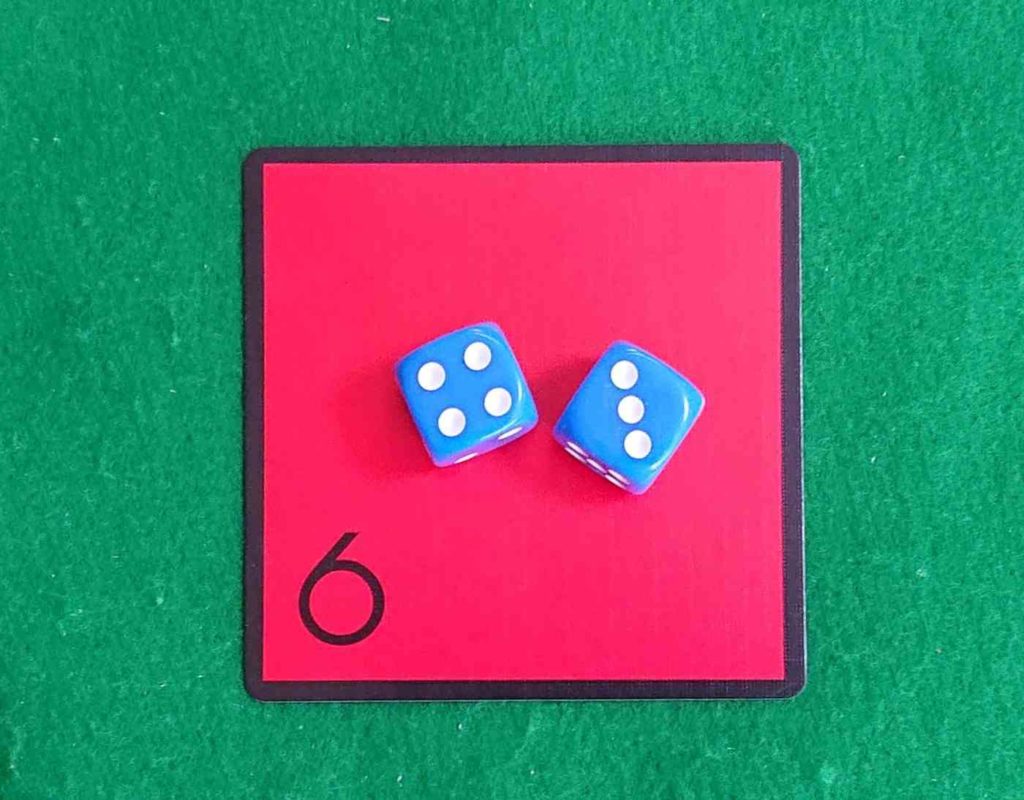 モンドリアンダイスゲーム