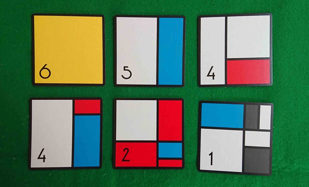 モンドリアンダイスゲーム