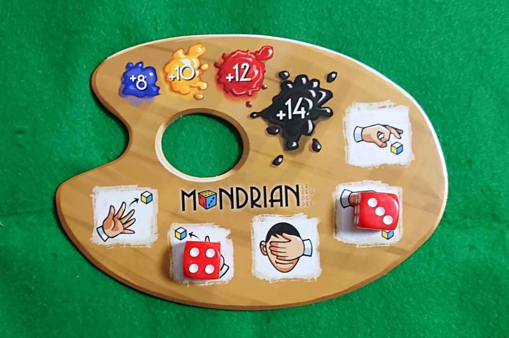 モンドリアンダイスゲーム