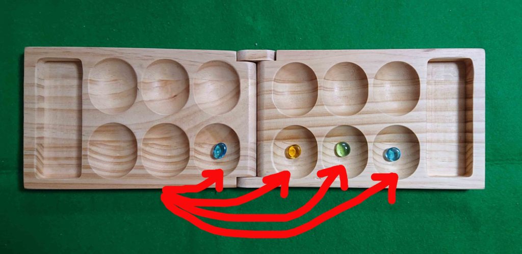 マンカラ 種まき