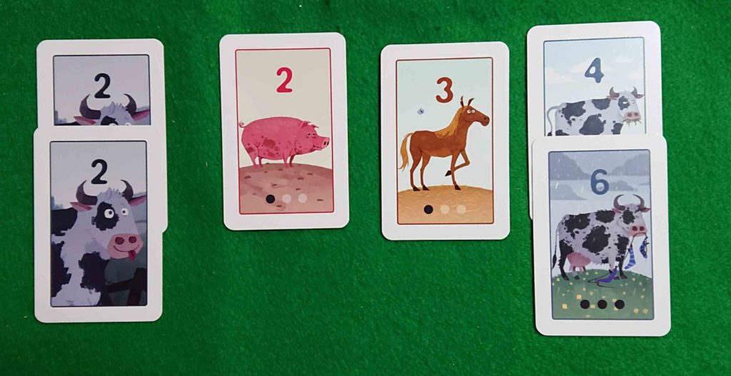 おろかな牛　得点計算